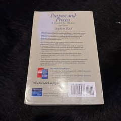 Purpose and Process : A Reader for Writers by Stephen Reid (2003, Trade…