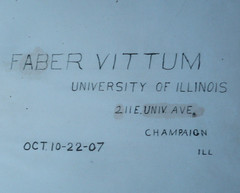 RARE OLD BOOK, Notes Practical Mechanical Drawing SIGNED Elden Faber Vittum 1907