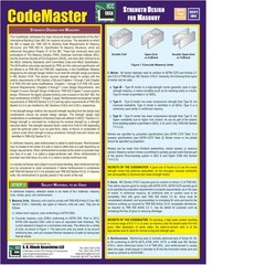 CodeMaster – Strength Design for Masonry (2021 IBC and TMS 402-16)
