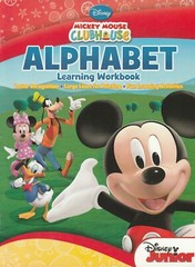 Disney Mickey Mouse Clubhouse Alphabet Learning Workbook Fun Learning Activities