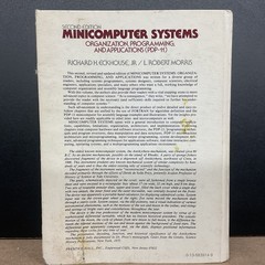 Minicomputer Systems Organization Programming & Applicantions PDP-11 2nd Edition