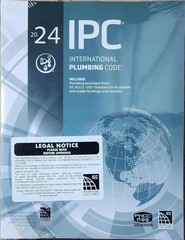 2024 IPC International Plumbing Code with BBI Fast Tabs Builders Paperback