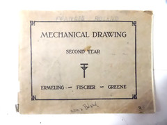 1928 Mechanical Drawing/Drafting- Second Year- Bruce Publishing Co.
