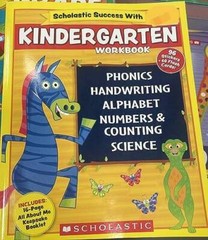 Scholastic- Kindergarden Workbook – Paperback By NA – GOOD
