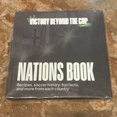 Cookbook Nations Book Victory Behind The Cup FIFA World Cup Soccer Party Recipes