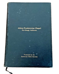 Holy Bible 1955 King James Version American Bible Society Vintage Book