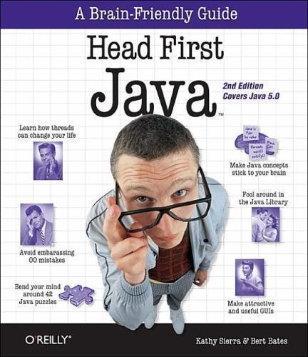 Head First Java, 2nd Edition – Kathy Sierra, 0596009208, paperback