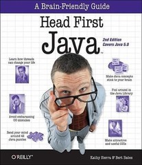Head First Java, 2nd Edition – Kathy Sierra, 0596009208, paperback