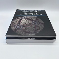 The Art of Problem Solving Introduction Geometry Solutions and Manual Two Books