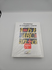 Geometry – A Complete Course – Module D – DVD Format Video Text Interactive