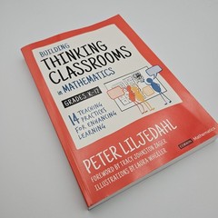 Building Thinking Classrooms in Mathematics, Grades K-12, Liljedahl, Good Cond.