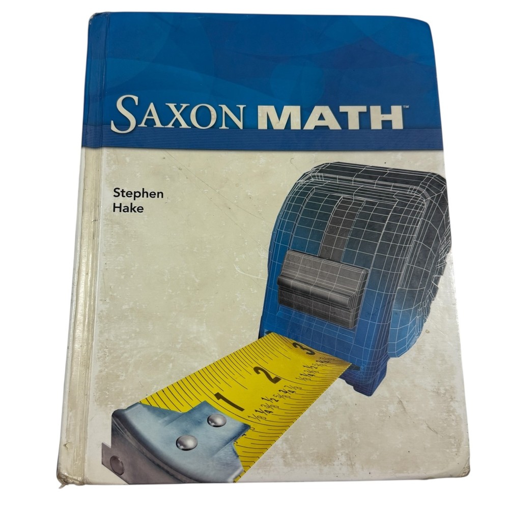 Saxon Math Intermediate 5 Student Edition 2012 Hardcover By Stephen Hake Book