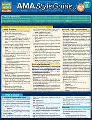AMA Style Guide; Quick Study Academic – cards, 9781423225379, Kyra Sheahan