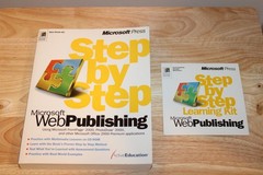 WEB PUBLISHING STEP BY STEP LEARNING KIT By Microsoft Press Includes Disc