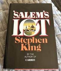 SALEM&rsquo;S LOT Stephen King Doubleday 1975 DJ/HC Full Size Book Club Edition Beauty