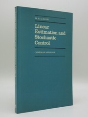 Linear Estimation and Stochastic Control DAVIS 1977 1st Edition Mathematics
