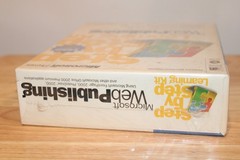 WEB PUBLISHING STEP BY STEP LEARNING KIT By Microsoft Press Includes Disc