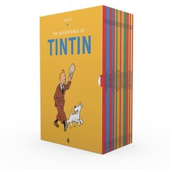 The Adventures of Tintin – 23-Book Complete Collection Box Set, Full Edition