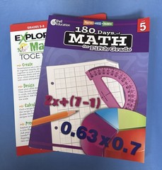 180 Days: Math for Fifth Grade – Shell Education Grade 5 Math