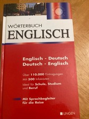Worterbuch Englisch Hardback