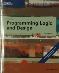 Programming Logic and Design, Third Edition Introductory