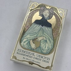 Ethereal Visions: Illuminated Tarot Deck Bookbook Detail Unspecified New Sealed