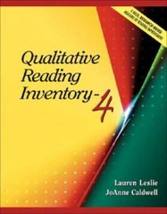 Qualitative Reading Inventory-4 (4th Edition) – Spiral-bound – GOOD