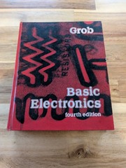 Vintage Basic Electronics 4th Edition Grob Engineering Textbook Hardcover Grob
