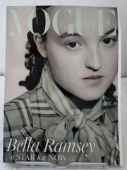Uk Vogue Magazine 2025 Bundle Whole Year Bundle, Bella Ramsey, Tyla, Hadid, BX80