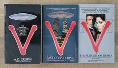 V: The Book Series TV Show Tie-in – First Three Paperbacks #1-3 Crispin Wold