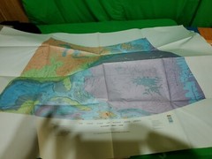 Western North Atlantic ocean : topography rocks structure water, life & sediment