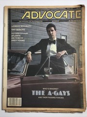 ADVOCATE newspaper magazine #357 December 9, 1982 Gay LGBTQ+ Articles Ads VTG