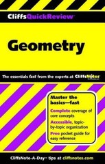 CliffsQuickReview Geometry (Cliffs Quick Review (Paperback)) – Paperback – GOOD