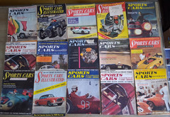 Sports Cars Illustrated Magazines 1950&rsquo;s & 60&rsquo;s – Lot of (15) EL-B1