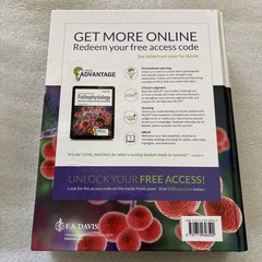 Davis Advantage for Pathophysiology 3rd Edition 2024 Capriotti HC (used code)