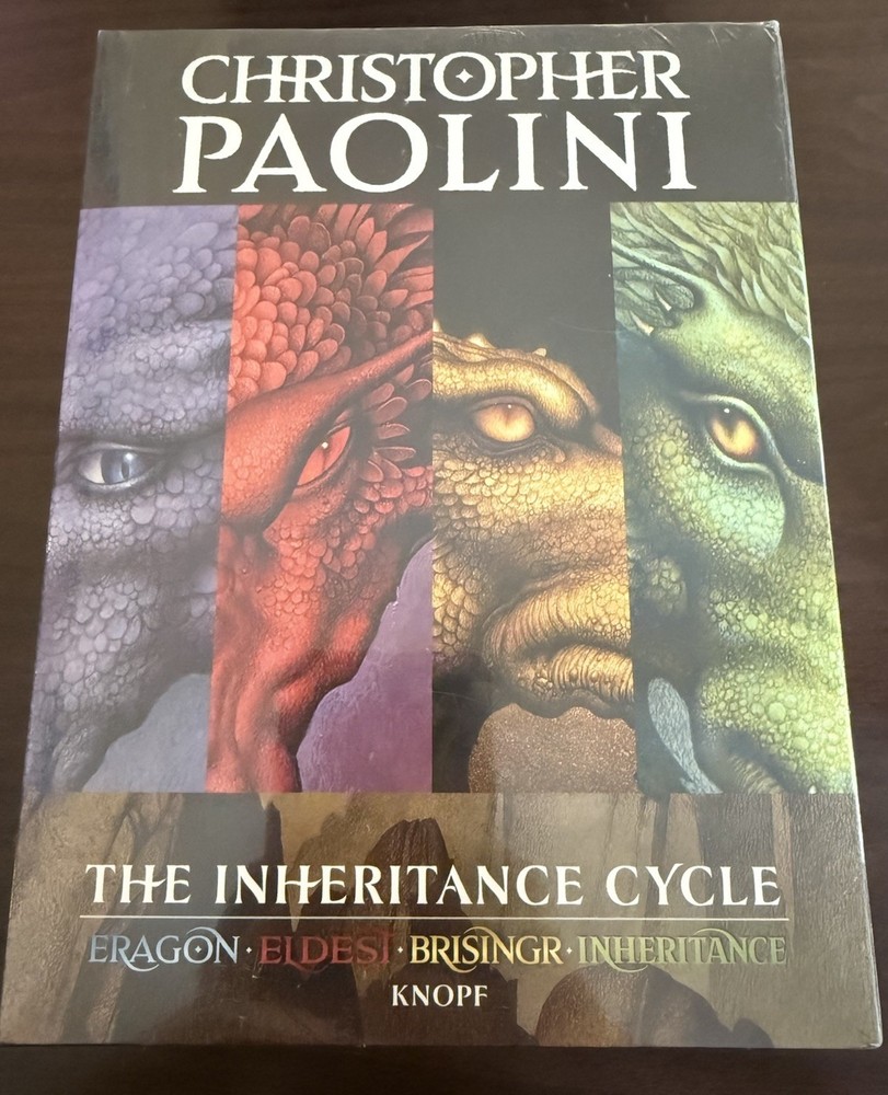 NEW Christopher Paolini Inheritance Cycle4 BookTrade Paperback Boxed Set sealed