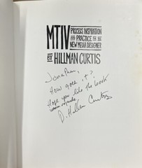 Mtiv: Process, Inspiration and Practice for the New Media Design Signed Book