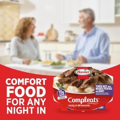 Tender Beef with Creamy Mashed Potatoes & Gravy – 9 oz Microwave Tray 6 Pack