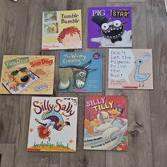 Silly Childrens Book Lot of 7 Paperback Books by Scholastic Inc. Pre-owned