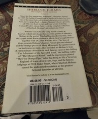 Bantam Classics Series: The Complete Sherlock Holmes, Volume I. 752 Pages.
