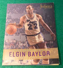 Julien&rsquo;s Auctions Catalog Collection of Elgin Baylor 2013 Basketball Lakers HOF