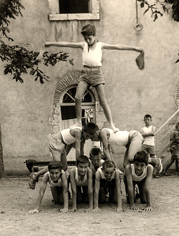 Oeuvre Universitaire du Loiret, colonies de vacances 1950