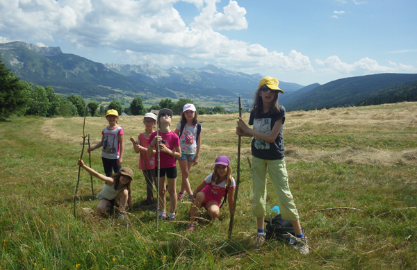 Colonie de vacances, séjours vacances, enfants, randonnees, Lans en Vercors : été 2017