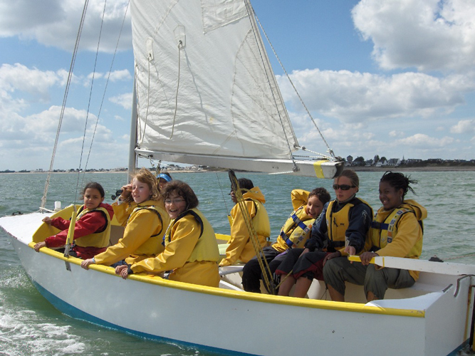 Classe de découvertes, centre vacances, classe de mer, caravelle