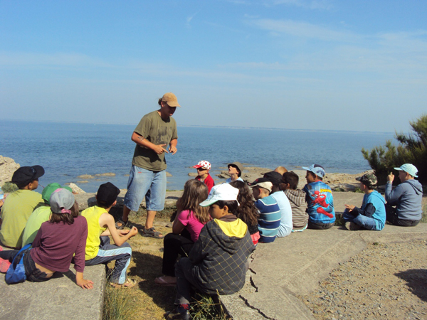 Classe de découvertes, centre vacances, classe de mer, Pénestin : lecture du paysage