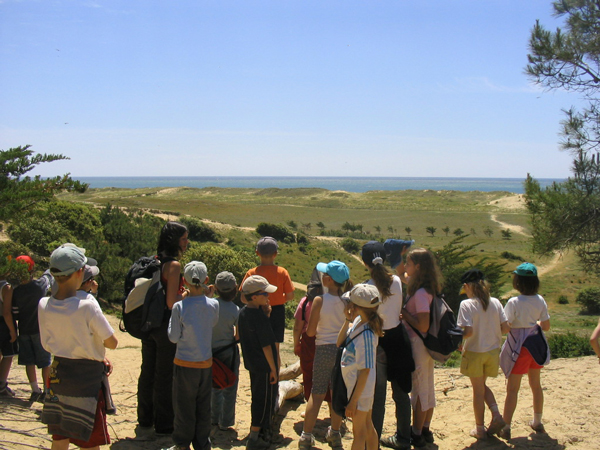 Classe de découvertes, centre vacances, classe de mer, saint Jean de Monts : paysage