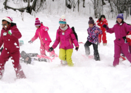 Classe de découvertes, centre vacances, classe de neige, hiver, Méaudre : Oeuvre Universitaire du Loiret