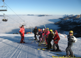 Classe de découvertes, centre vacances, classe de neige, Lans en Vercors : ski alpin