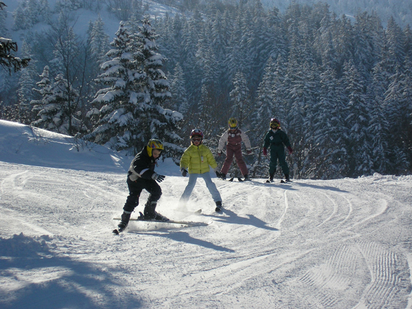Classe de découvertes, centre, vacances, classe de neige, Lans en Vercors, ski de fond