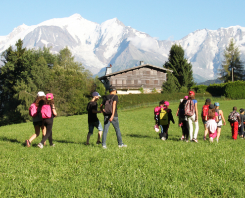 Colonie de vacances, séjour printemps, 2020, Combloux, enfants, Oeuvre Universitaire du Loiret, oul